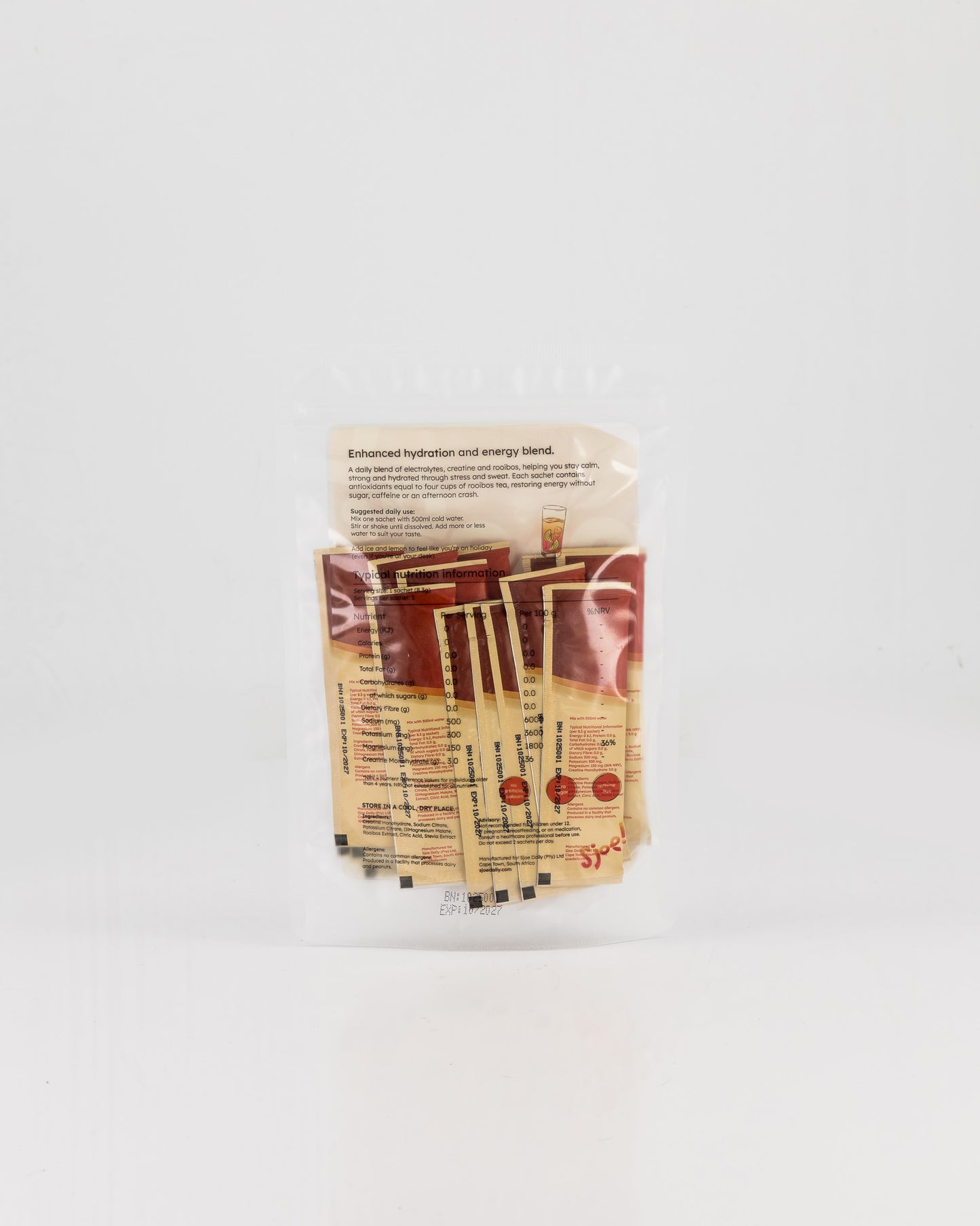 Rooibos-infused Electrolyte + Creatine Sachets