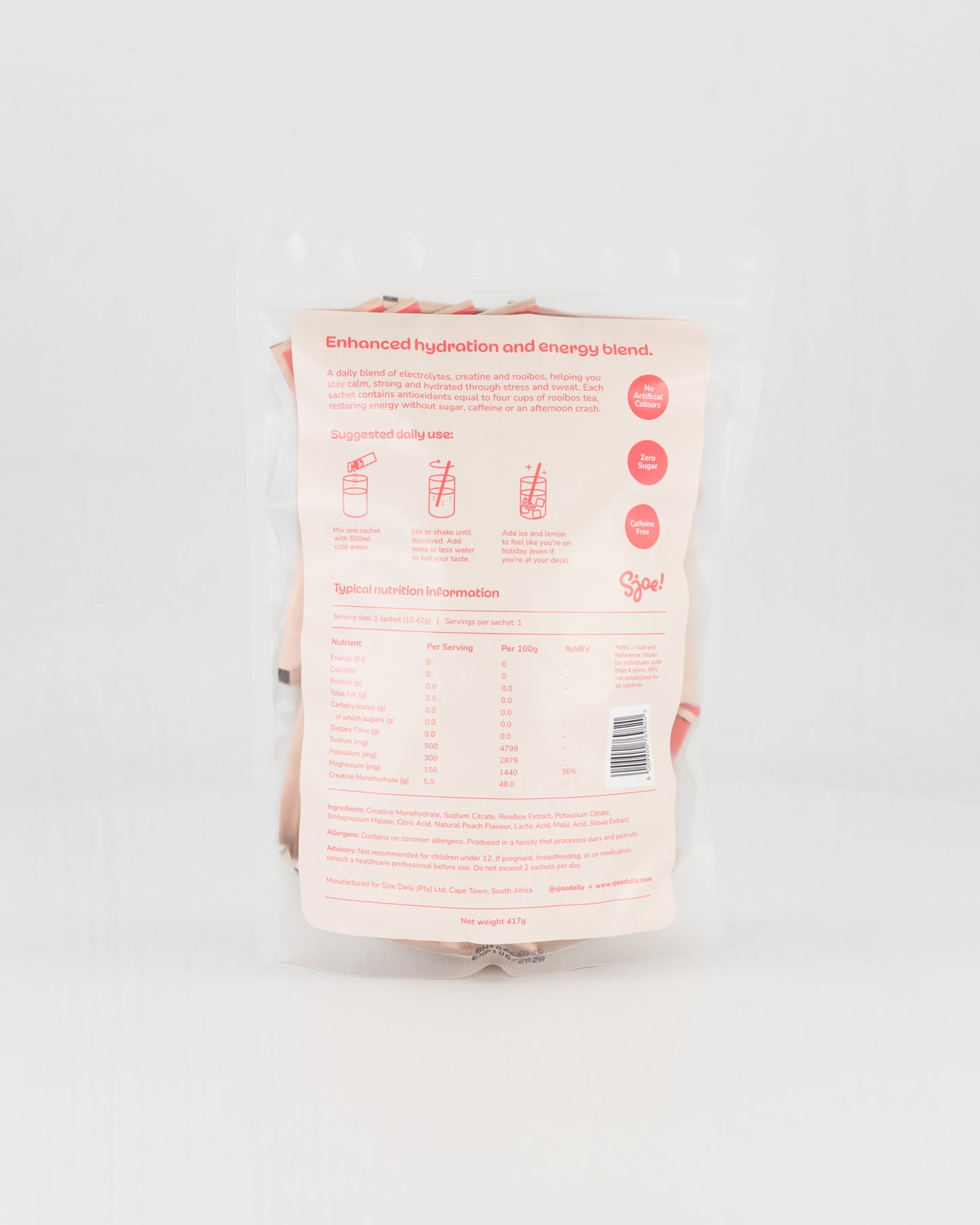 Rooibos, Electrolytes + Creatine